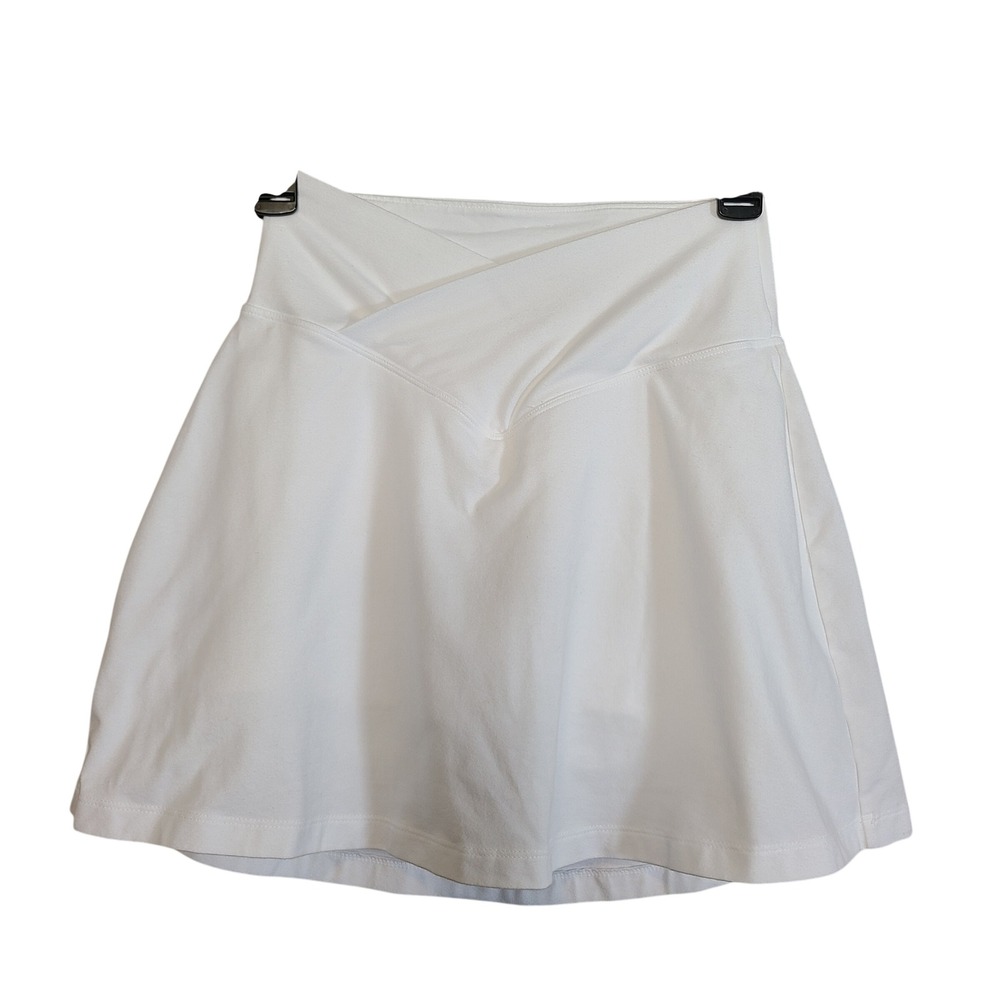 PINK Victoria's Secret Skort Women XS White Crossover V-Waist Activewear Tennis